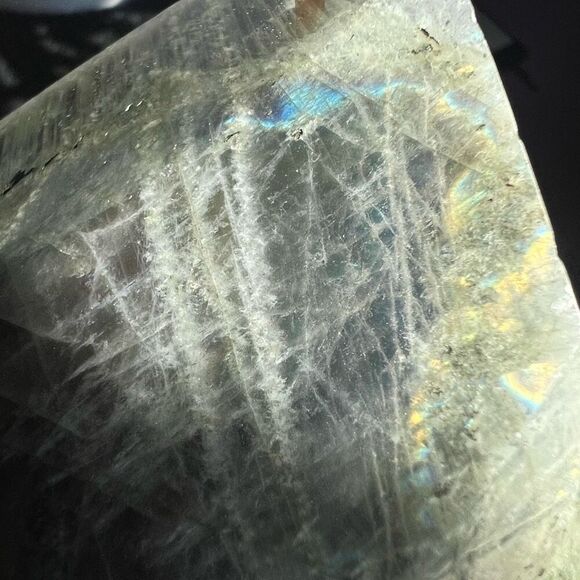 Labradorite Crystal Freeform Meditation Stone (#2) - Picture 5 of 16